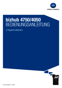 Para ver o documento Konica-minolta bizhub 4050 Manual do Utilizador