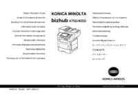 Para ver o documento Konica-minolta bizhub 4050 Manual do Utilizador